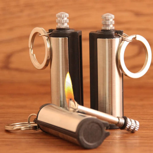 Flint Lighter Keychain